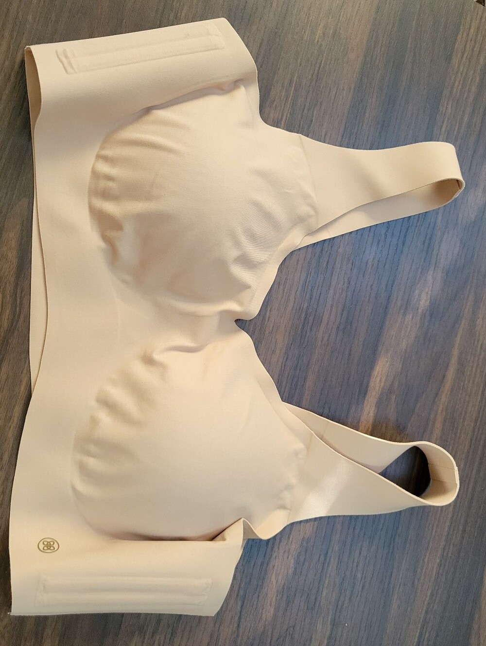 Honeylove V-neck Seamless Shaping Nude Bra Womens Size XL Comfort